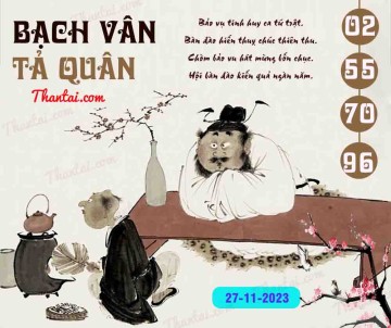 Bạch Vân Tả Quân 27/11/2023