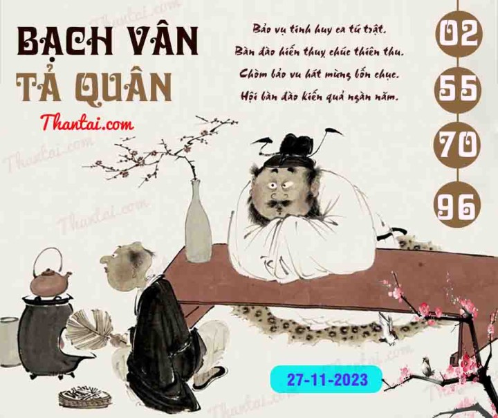 Bạch Vân Tả Quân 12/11/2023