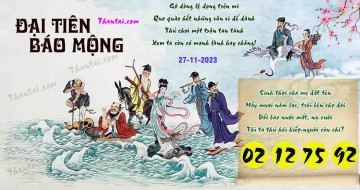 Đại Tiên Báo Mộng 27/11/2023