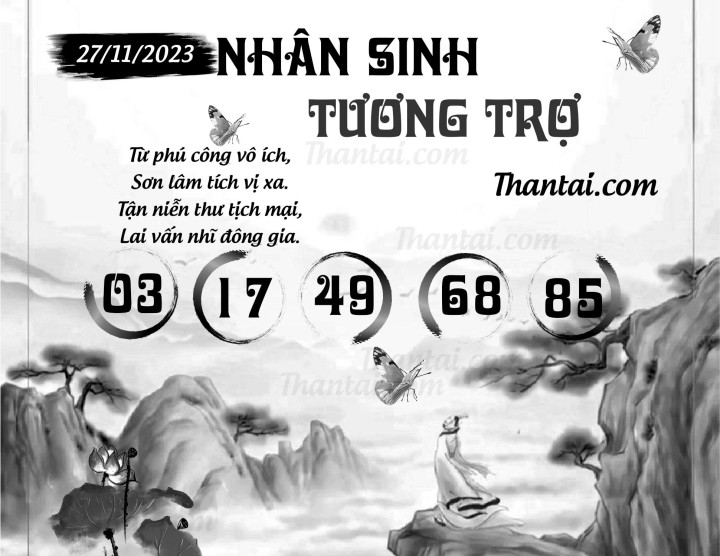 NHÂN SINH TƯƠNG TRỢ 12/11/2023