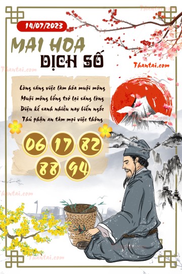 Mai Hoa Dịch Số 14/07/2023