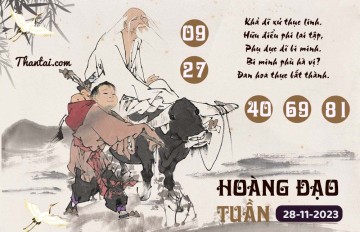 HOÀNG ĐẠO TUẦN 28/11/2023