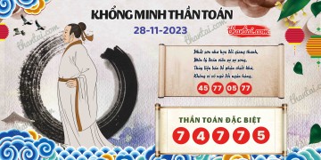 Khổng Minh Thần Toán 28/11/2023