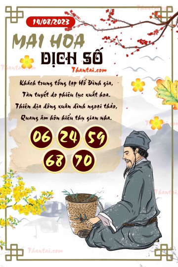 Mai Hoa Dịch Số 14/08/2023