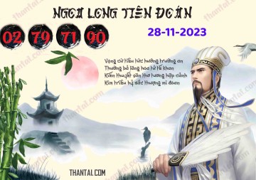 Ngọa Long Tiên Đoán 28/11/2023