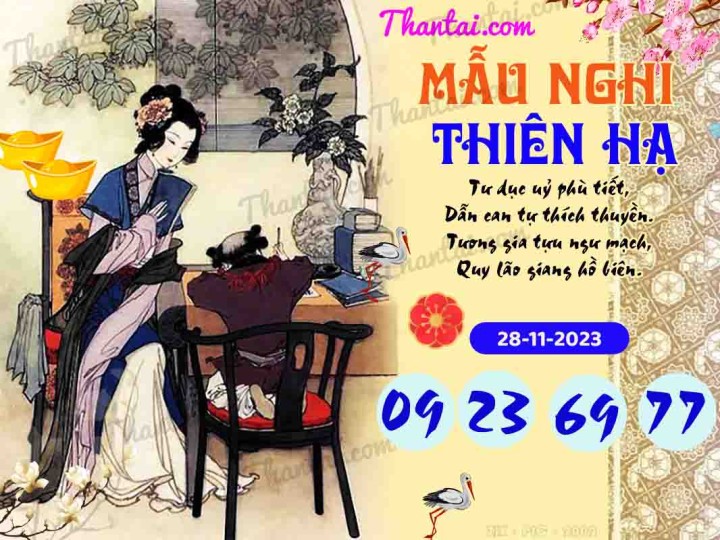 Mẫu Nghi Thiên Hạ 13/11/2023