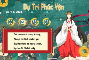 DỰ TRI PHÚC VẬN 28/11/2023