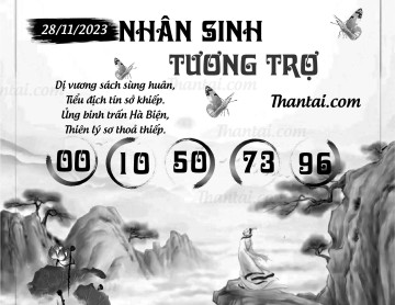 NHÂN SINH TƯƠNG TRỢ 28/11/2023