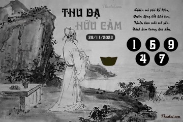 THU DẠ HỮU CẢM 28/11/2023