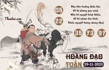 HOÀNG ĐẠO TUẦN 29/11/2023