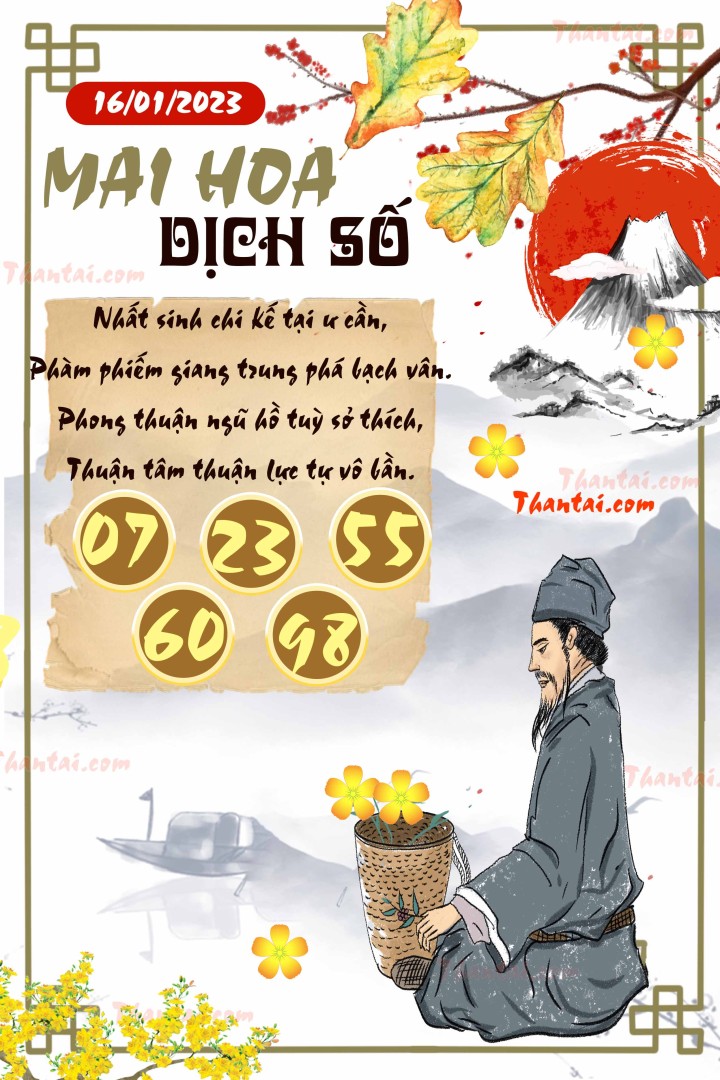 Mai Hoa Dịch Số 01/01/2023