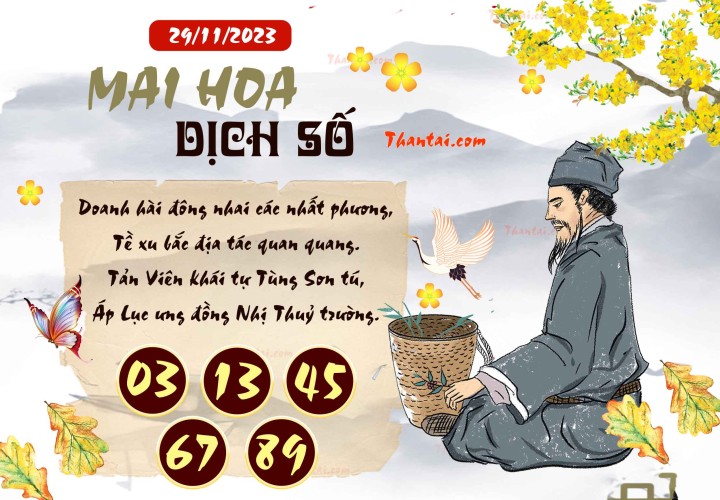 Mai Hoa Dịch Số 14/11/2023