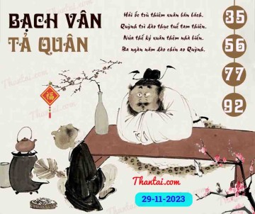 Bạch Vân Tả Quân 29/11/2023