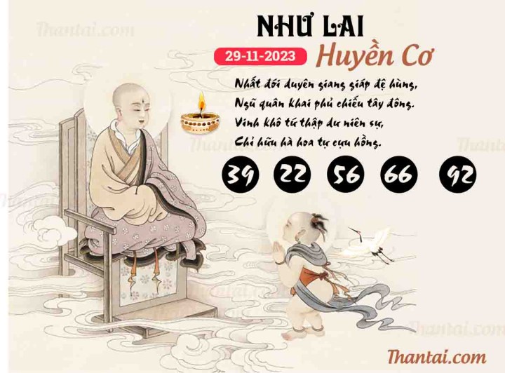 NHƯ LAI HUYỀN CƠ 14/11/2023