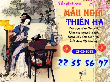 Mẫu Nghi Thiên Hạ 29/11/2023