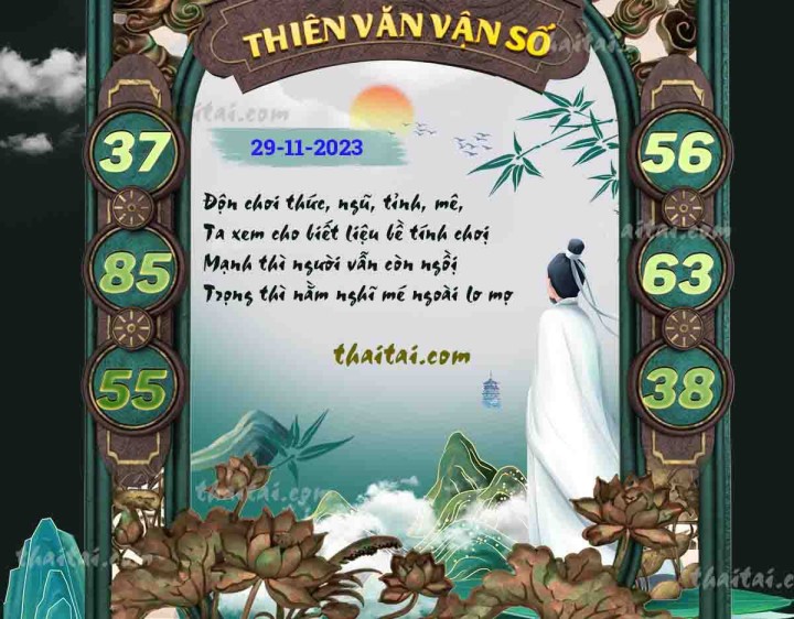 THIÊN VĂN VẬN SỐ 14/11/2023