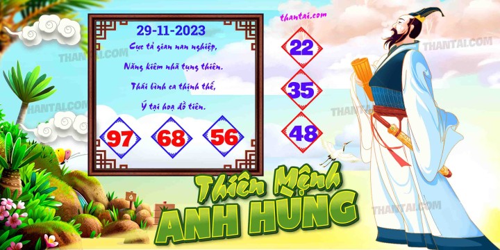 THIÊN MỆNH ANH HÙNG 14/11/2023