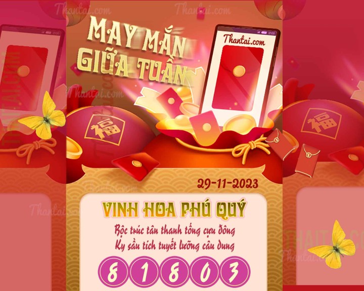 May Mắn Giữa Tuần 14/11/2023
