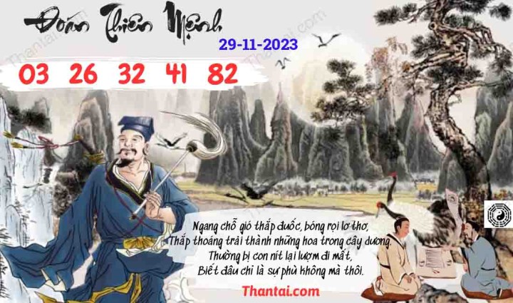 Đoán Thiên Mệnh 14/11/2023