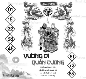 Vương Dĩ Quân Cương 29/11/2023