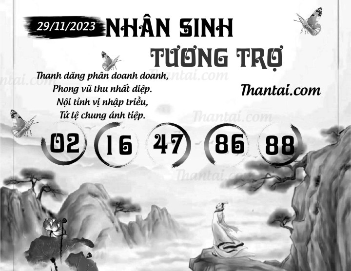 NHÂN SINH TƯƠNG TRỢ 14/11/2023