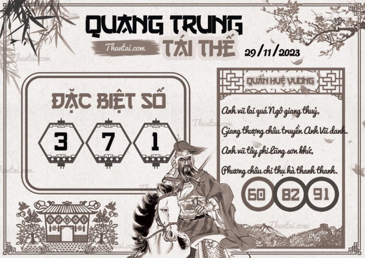 QUANG TRUNG TÁI THẾ 14/11/2023