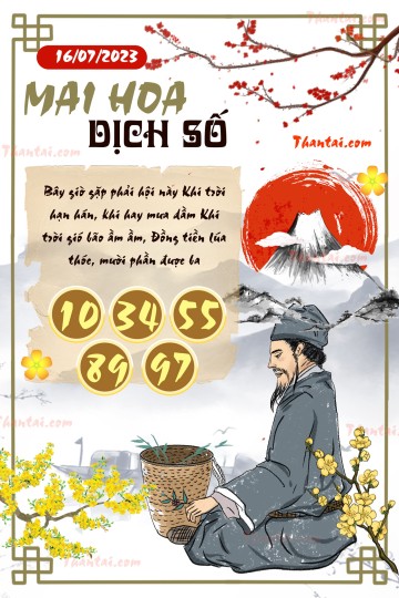 Mai Hoa Dịch Số 16/07/2023