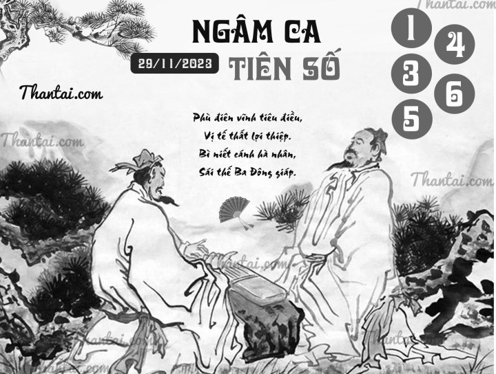 NGÂM CA TIÊN SỐ 14/11/2023
