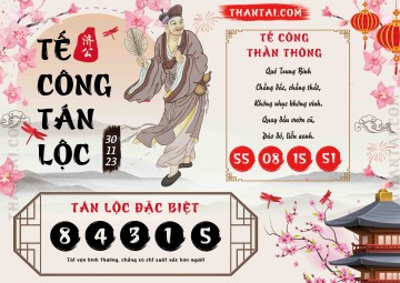 Tế Công Tán Lộc 30/11/2023