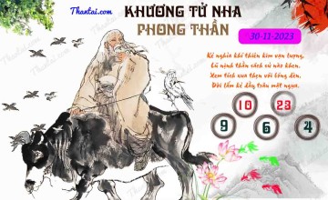 Khương Tử Nha Phong Thần 30/11/2023