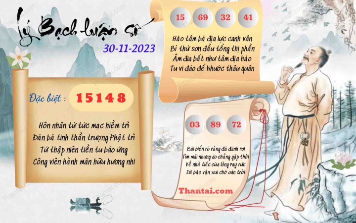Lý Bạch Luận Số 15/11/2023