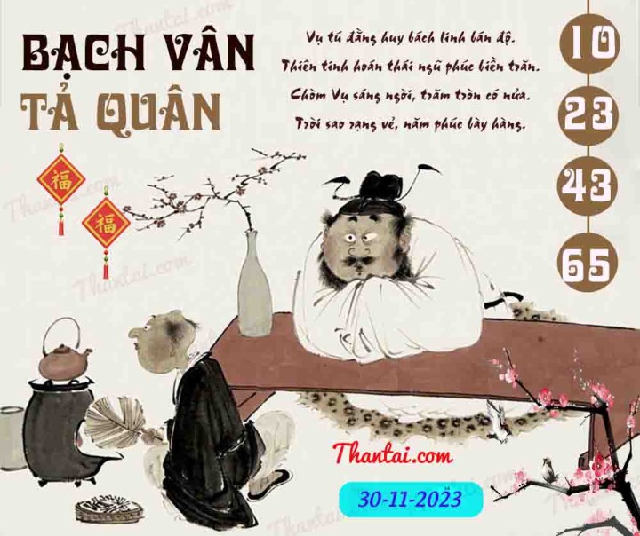 Bạch Vân Tả Quân 15/11/2023