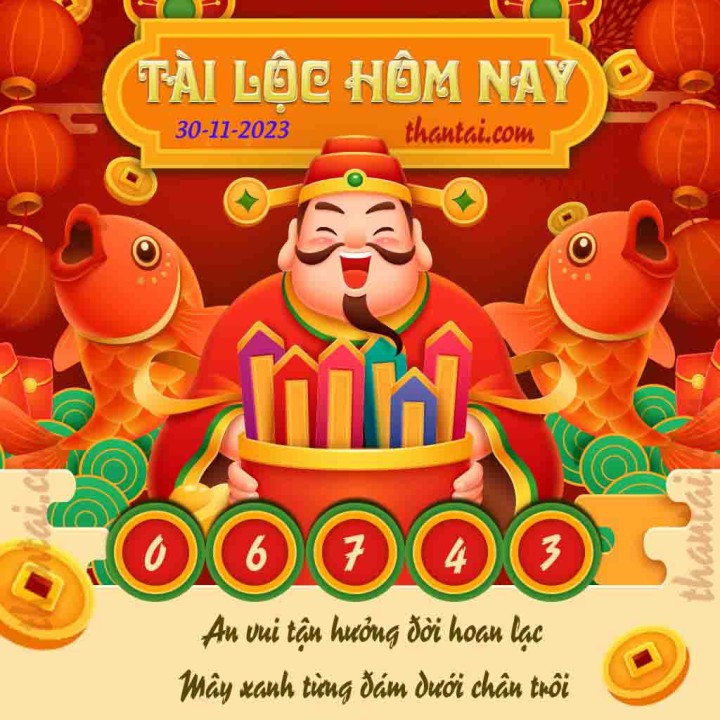 Tài Lộc Hôm Nay 15/11/2023
