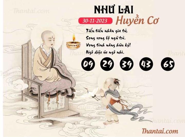 NHƯ LAI HUYỀN CƠ 15/11/2023