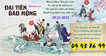 Đại Tiên Báo Mộng 30/11/2023