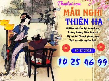 Mẫu Nghi Thiên Hạ 30/11/2023