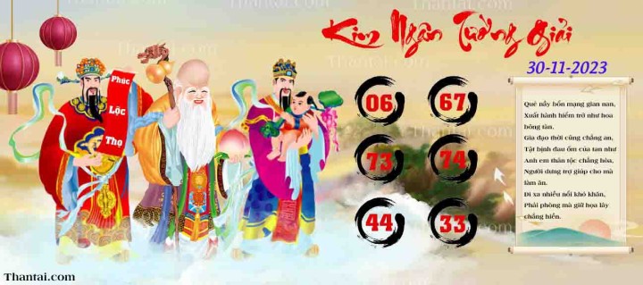 Kim Ngân Tường Giải 15/11/2023
