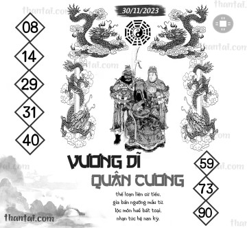 Vương Dĩ Quân Cương 30/11/2023