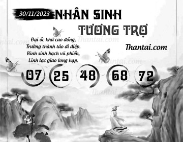 NHÂN SINH TƯƠNG TRỢ 30/11/2023