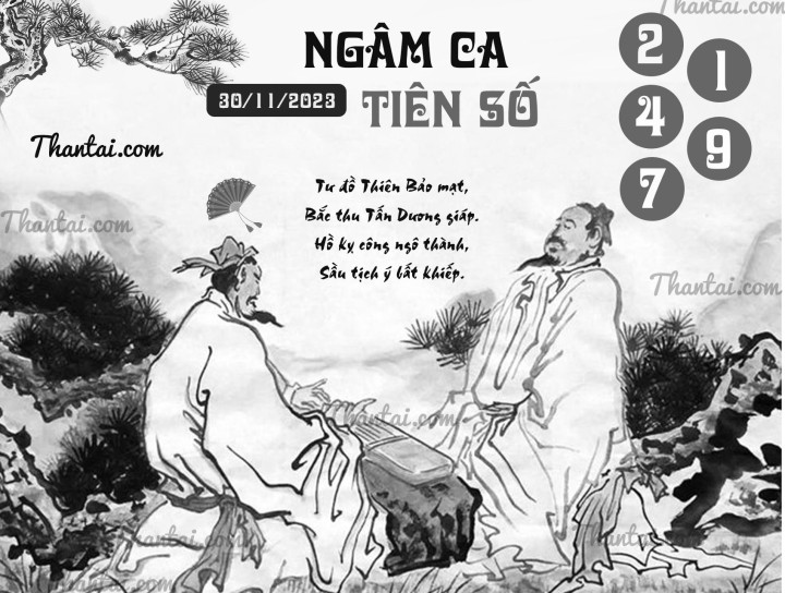 NGÂM CA TIÊN SỐ 15/11/2023