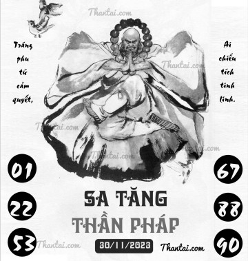 SA TĂNG THẦN PHÁP 30/11/2023