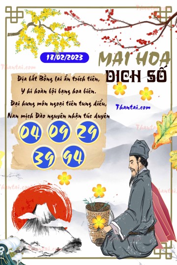 Mai Hoa Dịch Số 18/02/2023