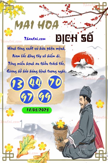 Mai Hoa Dịch Số 18/03/2023