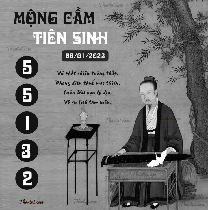 MỘNG CẦM TIÊN SINH 01/01/2023