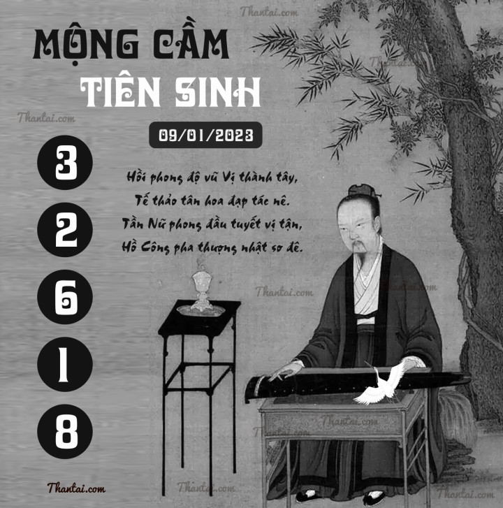 MỘNG CẦM TIÊN SINH 01/01/2023