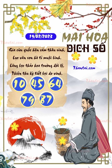 Mai Hoa Dịch Số 19/02/2023