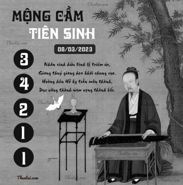 MỘNG CẦM TIÊN SINH 08/03/2023