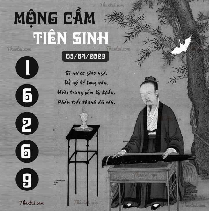 MỘNG CẦM TIÊN SINH 21/03/2023
