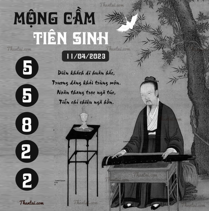 MỘNG CẦM TIÊN SINH 27/03/2023