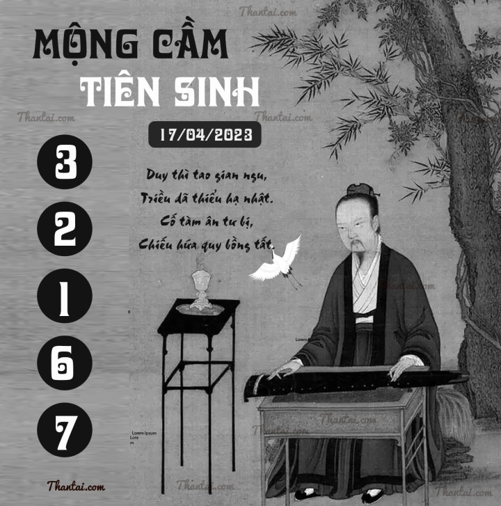 MỘNG CẦM TIÊN SINH 02/04/2023